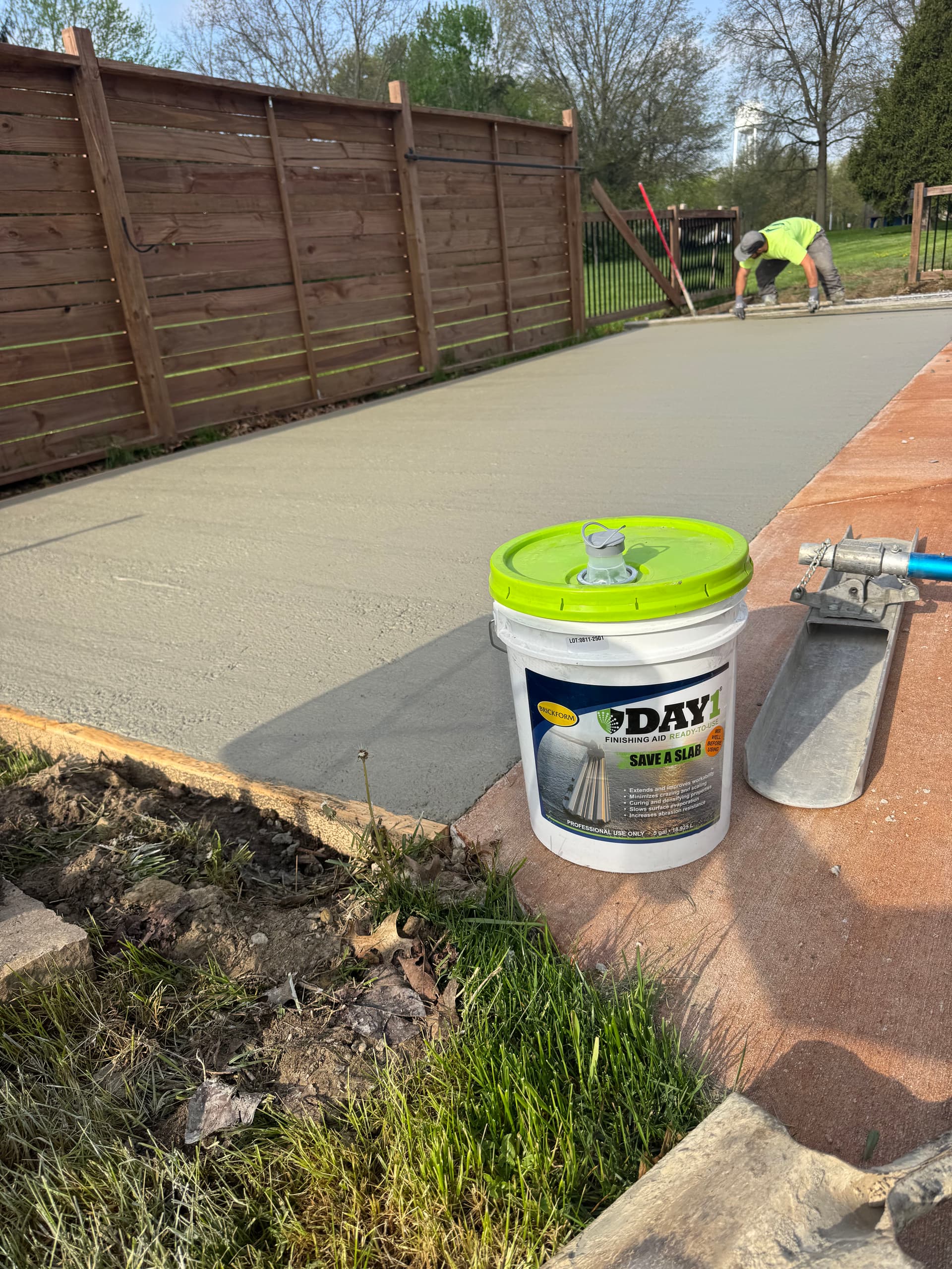 Clean Edges, Smooth Finish - This Concrete Slab Came Out Perfect image