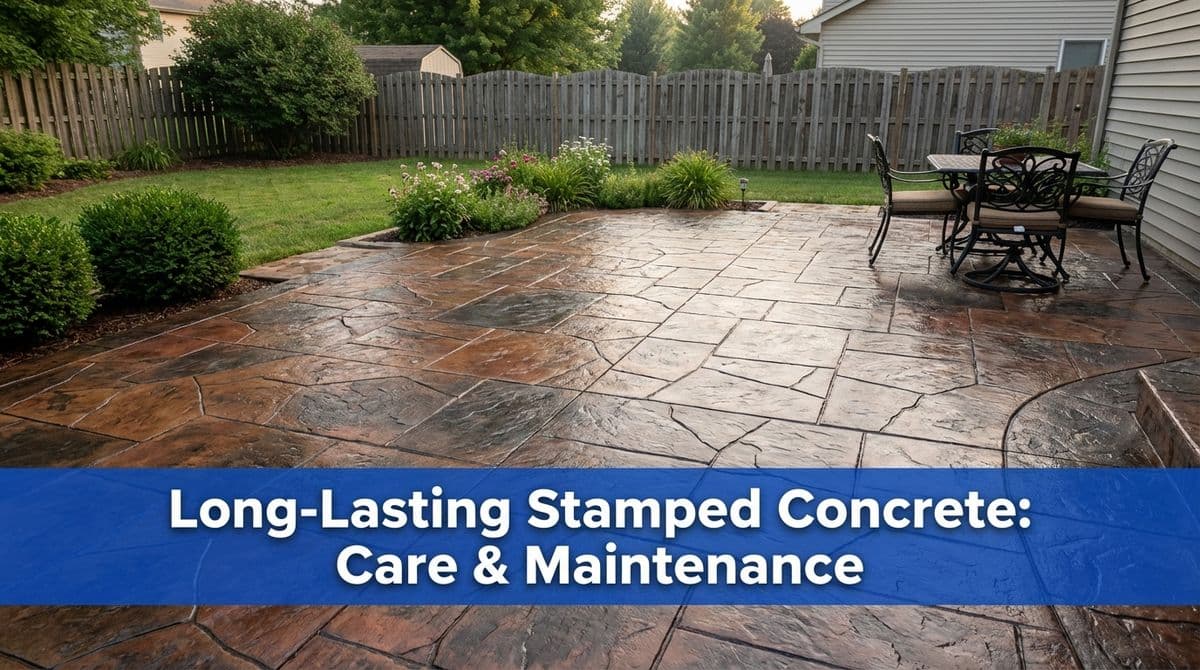 Stamped Concrete Spalling: Mixes, Sealers & Long-Term Care image